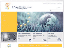 Tablet Screenshot of esf-epm.de